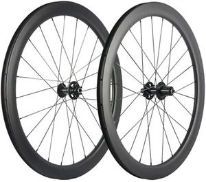 Scheibenbremse Bike 50mm 25mm Drahtreifen Carbonfaser Laufradsatz Disc Brake Hub - Bild 1 von 12