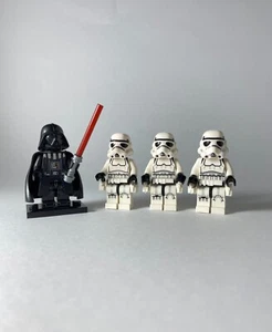 Darth vader and 3 Stormtrooper - Figurine Type Lego Star Wars - Imagen 1 de 4