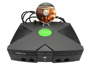 Microsoft Xbox Classic Konsolen Paket mit Kabel & Spiel - Bild 1 von 7