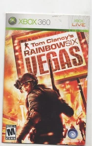 Rainbow Six Vegas Xbox 360  MANUAL ONLY Authentic NO TRACKING - Picture 1 of 1