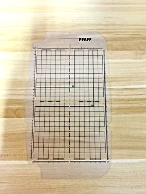 Pfaff Embroidery Hoop Template Pfaff Creative Hoop size 8.85 x 5.5 - Image 1 of 4