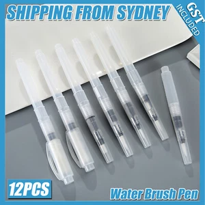 12x Water Color Brush Pen for Drawing Refillable Pilot Paint Brush Art Painting - Picture 1 of 11