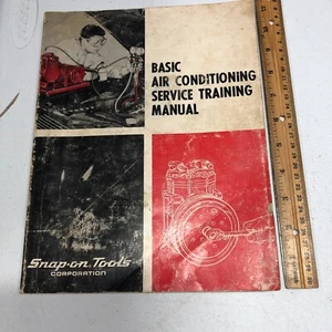 SNAP-ON TOOLS, 1985 AUTOMOTIVE AIR CONDITIONING BASIC SERVICE TRAINING MANUAL - Picture 1 of 15