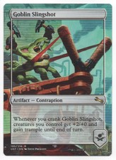 MTG Unstable Rare Goblin Slingshot, M-NM, NBP
