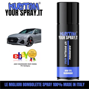 Audi Volkswagen Skoda Seat Y7C Nardograu Spray 400ml !! GLANZ !! - Bild 1 von 2