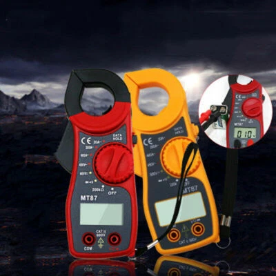 UKFAST_002 Pinza amperimétrica digital AC/DC multímetro de voltaje de corriente probador de amplificador de voltaje de temperatura NUEVO U