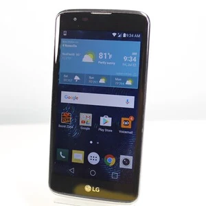 Vintage Classic LG Tribute 5 Boost Mobile 4G LTE Smartphone LS675 Black 8GB - Picture 1 of 4
