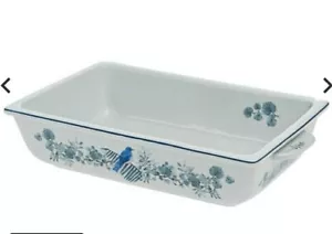 Darbie Angell Set di Pentole da Forno Uccellini di Piuma con Portaoggetti e Coperchio, Blu - Foto 1 di 6