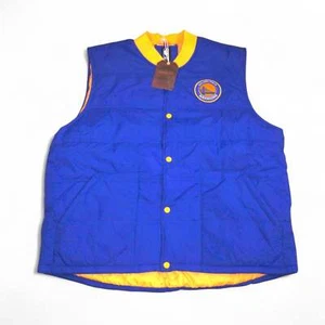 Mens Mitchell & Ness NBA Golden State Warriors Play Clock Vest - Picture 1 of 1