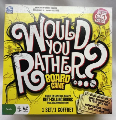 Spin Master Board game  Would You Rather Board Game (Deluxe Family Edition) - Image 1 of 4