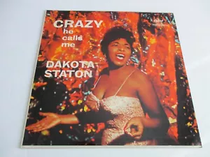 Dakota Staton - Crazy He Calls Me Capitol Records T 1170 1959 VG+ - Imagen 1 de 6