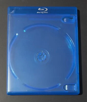 CHECKOUTSTORE 2 Disc Double Blu-Ray DVD Case - 12 MM standard size - Premium - Silver Logo