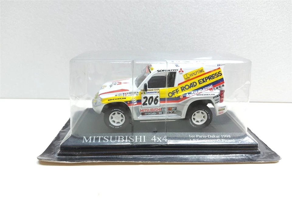 Mitsubishi 4x4 Winner Rally Paris-Dakar 1998 - 1/43 100 Anni di Auto da Corsa - Immagine 1 di 1