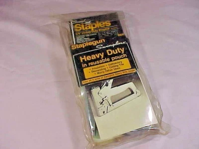 Pistola grapadora Swingline modelo #80026 resistente con manual Foto 1 de 4