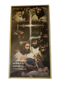 Jesus VHS Tape Brand New Sealed 83 minutes Color Starring Brian Deacon as Jesus - Picture 1 of 7