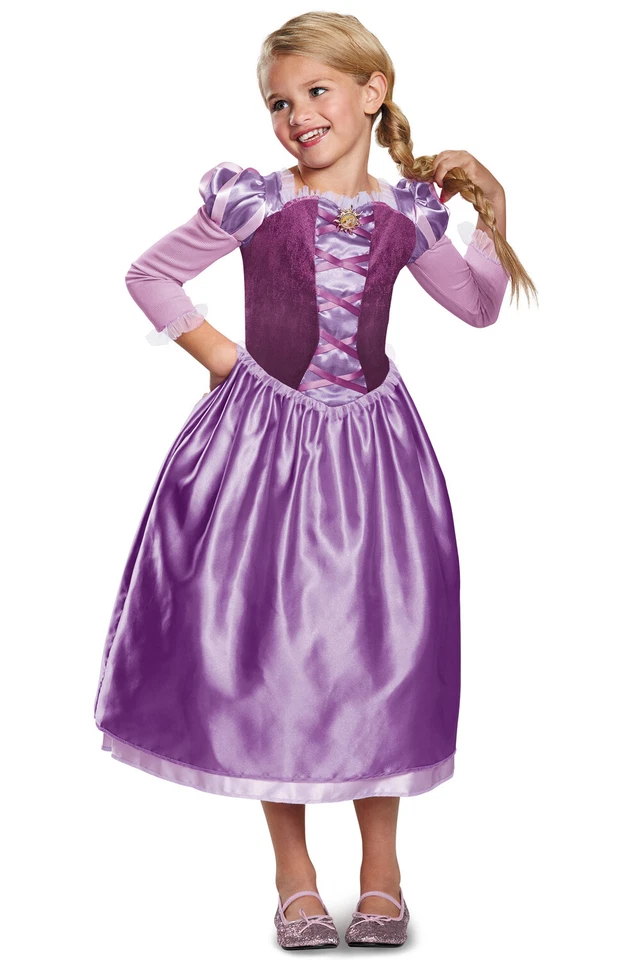 Disney Vestido de Día Rapunzel Enredado Clásico Niño Pequeño/Niño Disfraz Foto 1 de 1