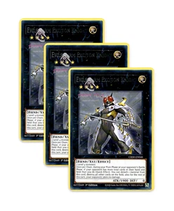 Yugioh! Evilswarm Exciton Knight CRBR-EN048 (R) 1st Ed 3x "Xyz Support" - Picture 1 of 1