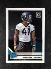 Josh Allen RC 2019 Donruss Optic Holo #193 Football Card
