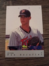 1992 Classic Best Rare Blue #BC28 Dan Serafini