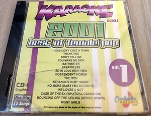 Chartbuster Karaoke CB80031 Pop 2001 CDG Lopez Dido Madonna Pink - Picture 1 of 2