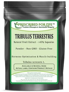 Tribulus Terrestris - natürliches Fruchtextraktpulver - 45% Saponine Pulver, - Bild 1 von 1