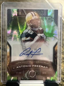 Tarjeta 2024 Topps Resurgence-Antonio Freeman Resurgence Signatures #6/15 (AU) - Imagen 1 de 3