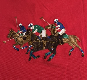 Camisa Polo Ralph Lauren Para Hombre Talla 3XLT Roja Grande Triple Cresta de Poni Logo 3XL ALTA - Imagen 1 de 9