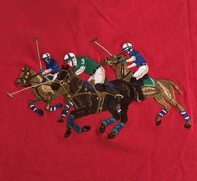 Polo Ralph Lauren Men's Size 3XLT Red Big Triple Pony Crest Logo Shirt 3XL TALL - Image 1 of 4