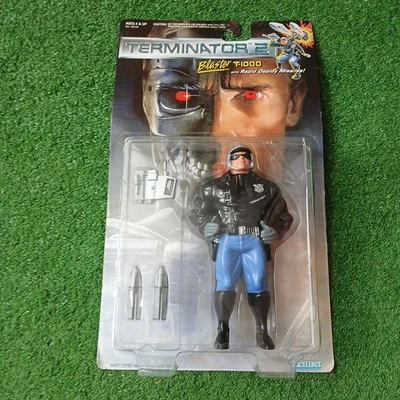 Kenner 1991 Terminator 2 A.F Blaster T-1000 con misiles de despliegue rápido sellado leer  Foto 1 de 4