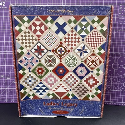 MODA Ladies Legacy Quilt Kit by Barbara Brackman 77" X 77" - Image 1 of 4