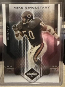 2007 Leaf Limited "Silver #168, MIKE SINGLETARY /249, Chicago Bears HOF - Picture 1 of 3