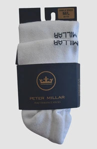 PETER MILLAR Crown Sport weiß 2er Pack PERFORMANCE Herren Socken M/L (9-12) - Bild 1 von 4