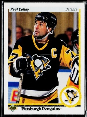 1990-91 Upper Deck #124c Paul Coffey Pittsburgh Penguins - Image 1 of 2