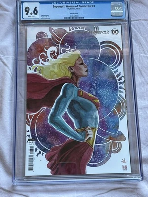 SUPERGIRL WOMAN OF TOMORROW #3 CGC 9.6 MACK VARIANT COVER - Image 1 of 4