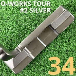 Odyssey O-Works Tour 2 Putter Silver 34 Inch - Golf Club - Picture 1 of 20