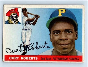 ¡Topps 1955! Curt Roberts #107 - Imagen 1 de 2