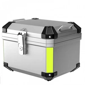 BAUL TRAIL PLÁSTICO ALUMINIO 40 L UN CASCO - Imagen 1 de 5