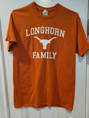 Texas Longhorn Family Mens Tee shirt Medium Gildan 9/25 - Image 1 of 4