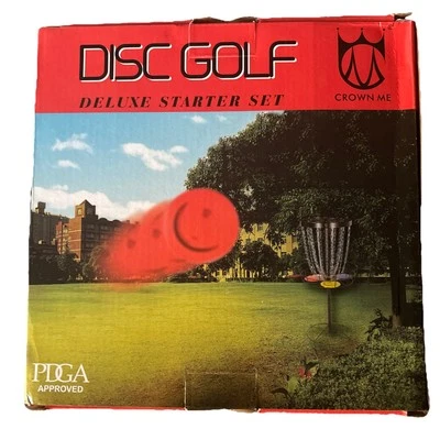 CROWN ME Disc Golf Set Disc Golf Beginner Starter Set 6 Pc.NIB - Image 1 of 4