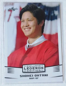 Shohei Ohtani 2018 Leaf Exclusive Legends Edition #EE-01 Rookie Angels Dodgers - Foto 1 di 4