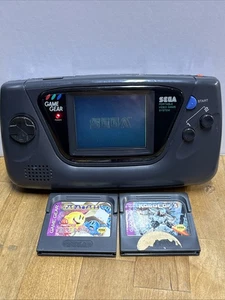 Sega Game Gear - Recapped And Working With 3 Games - Picture 1 of 7