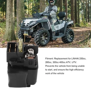 ▪⊹Starter Solenoid Relay High Efficiency For LINHAI 250cc 260cc 300cc 400cc ATV - Picture 1 of 12