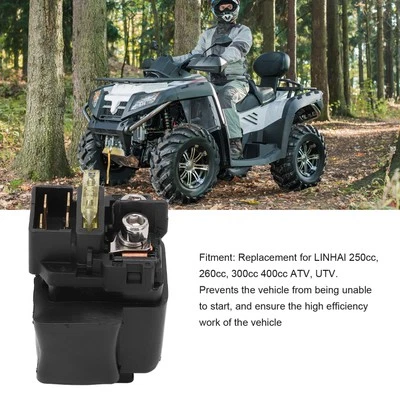 ▪⊹Starter Solenoid Relay High Efficiency For LINHAI 250cc 260cc 300cc 400cc ATV - Image 1 of 4