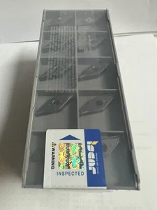 Brand New Iscar VNMG331-NF IC907 *** 10 INSERTS *** FACTORY PACKS ***New!! - Picture 1 of 3