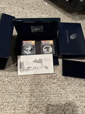 2013-W prova reversa e águia de prata aprimorada RP70/EU70 FDOI #2446 de 2547 - Imagem 1 de 4