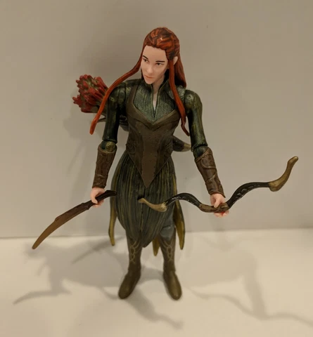 The Hobbit An Unexpected Journey Tauriel 4" Action Figure 2012 Bridge Direct Cover