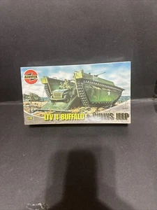 Airfix 1:76 LTV 4 Buffalo & Willys Jeep Model Kit #02302 NIB Sealed - Picture 1 of 4