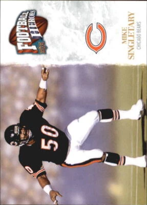 2009 Upper Deck Heroes #425 Mike Singletary ART - NM-MT - Image 1 of 2