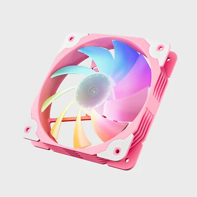 Vetroo SA-140 Pink 140mm ARGB & PWM Motherboard Sync Computer PC Cooling Fan - Image 1 of 4