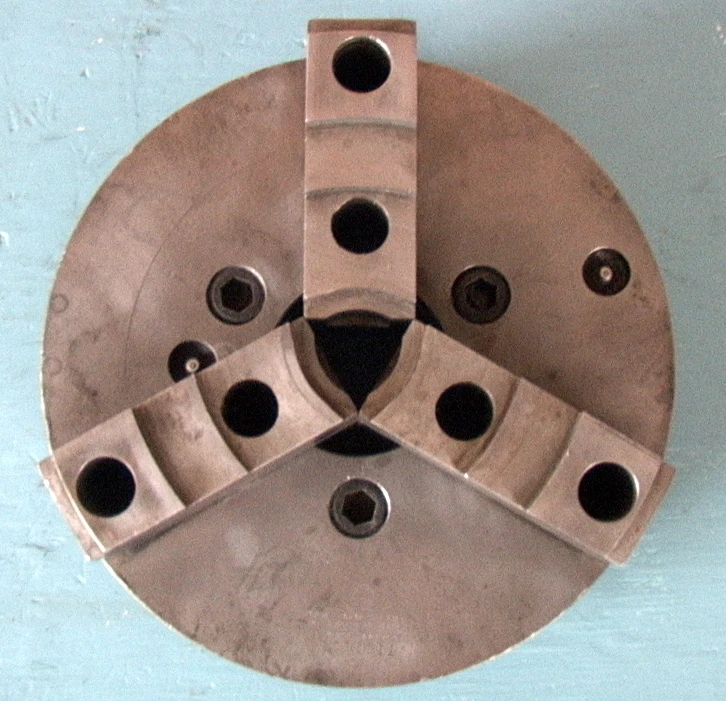 Mandril Skinner-Horton (Cushman) Modelo 33510L00 10" 3 mordazas 2-3/4" agujero pasante tornillo M Foto 1 de 1